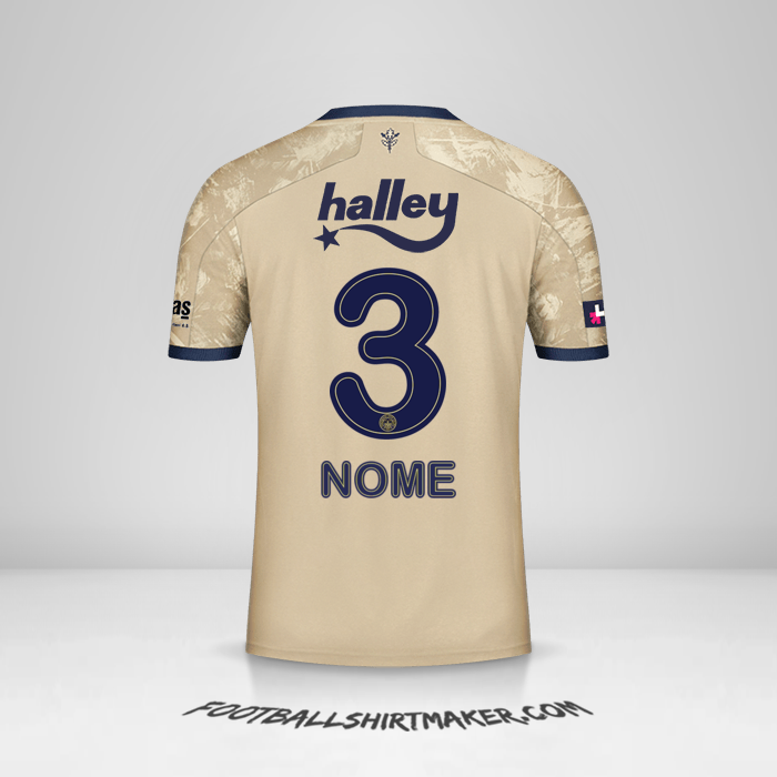 Camisa Fenerbahce SK 2020/21 Alternativa -  nome - 3