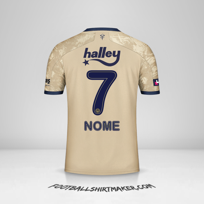 Camisa Fenerbahce SK 2020/21 Alternativa -  nome - 7