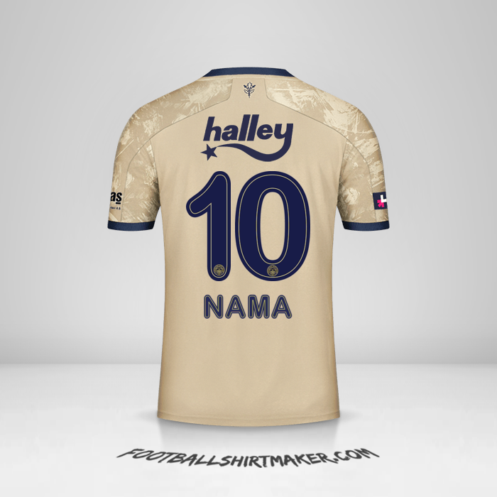 Jersey Fenerbahce SK 2020/21 Alternatif -  nama - 10