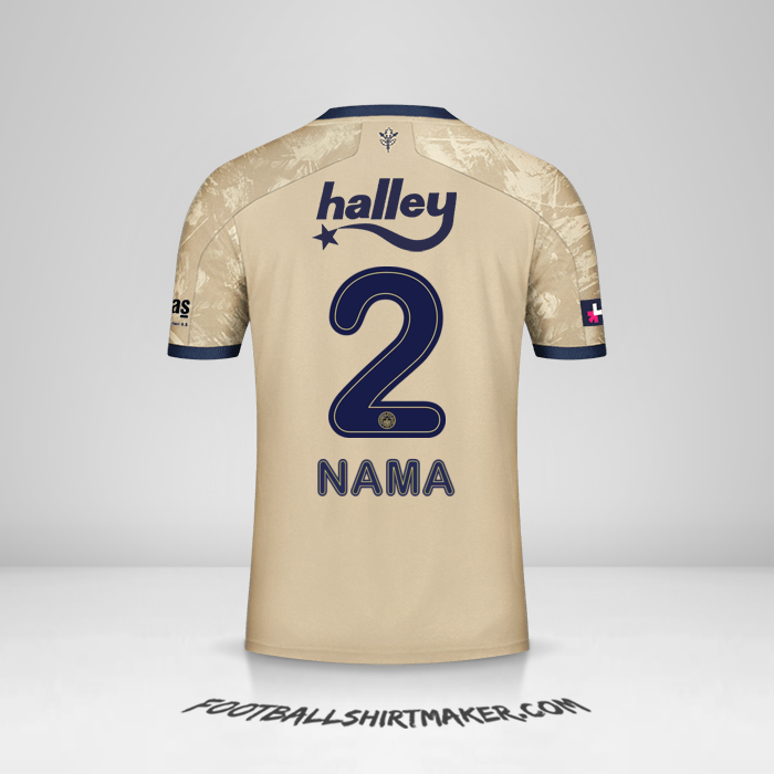 Jersey Fenerbahce SK 2020/21 Alternatif -  nama - 2