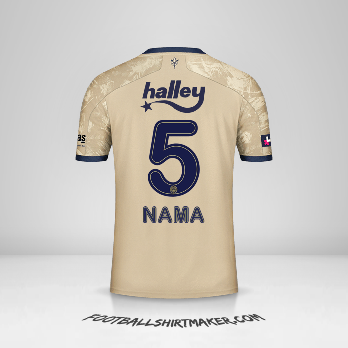 Jersey Fenerbahce SK 2020/21 Alternatif -  nama - 5