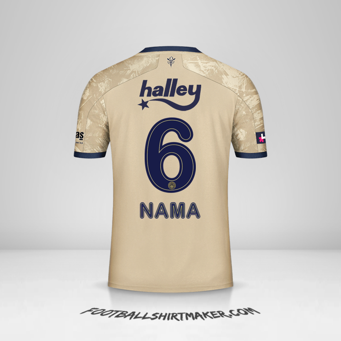 Jersey Fenerbahce SK 2020/21 Alternatif -  nama - 6