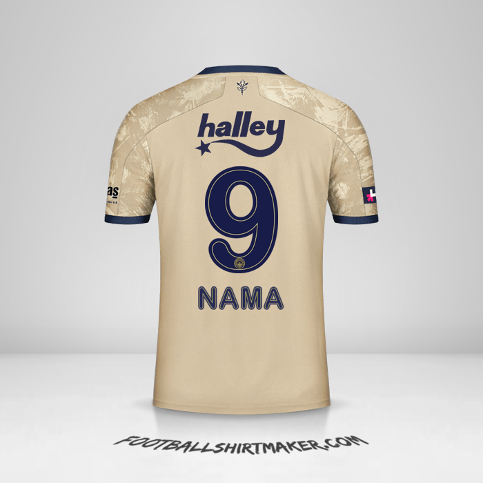 Jersey Fenerbahce SK 2020/21 Alternatif -  nama - 9