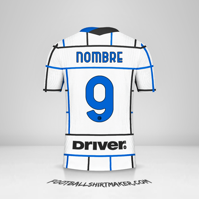 Jersey Inter 2020/21 Visita -  nombre - 9