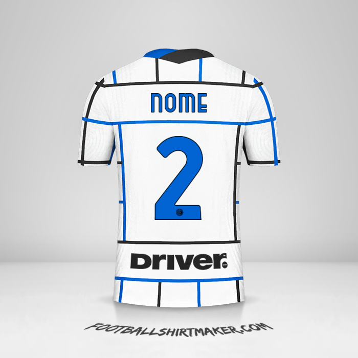Camisa Inter 2020/21 Alternativa -  nome - 2