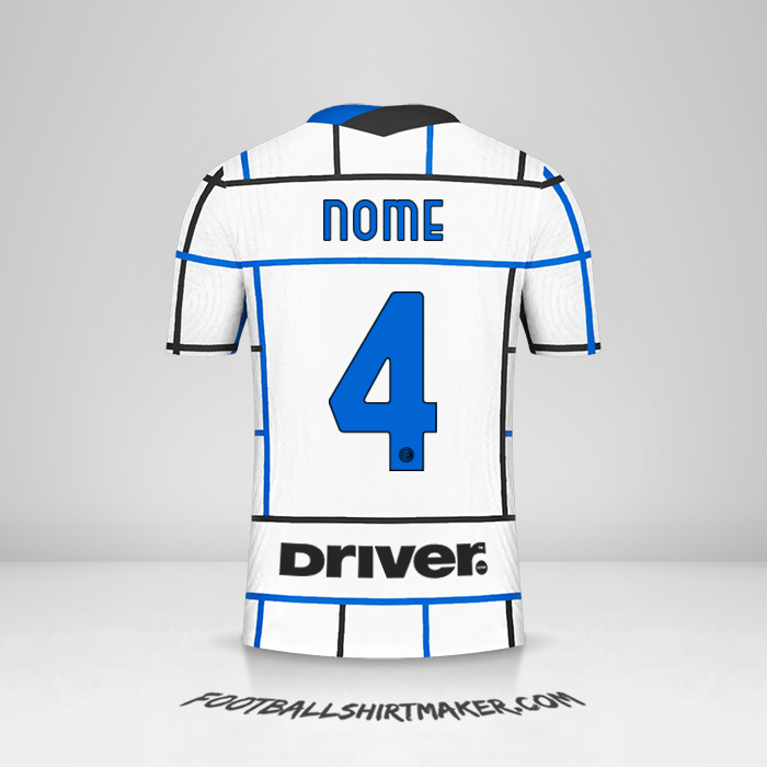 Maglia Inter 2020/21 Seconda -  nome - 4