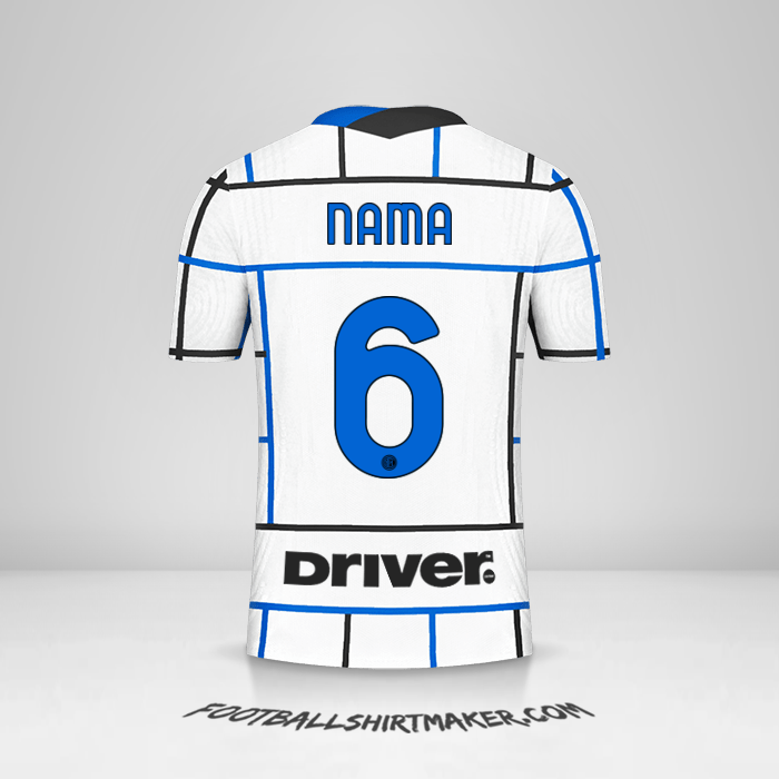 Jersey Inter 2020/21 Alternatif -  nama - 6