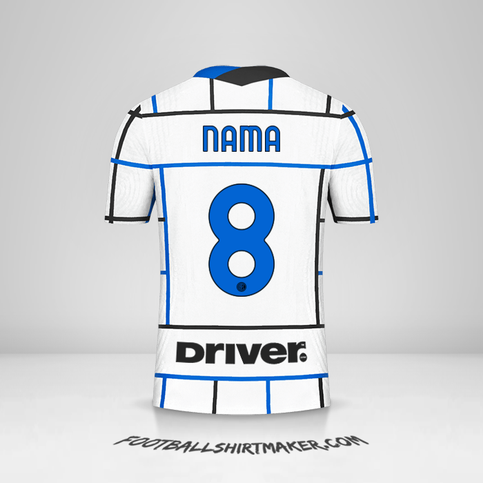 Jersey Inter 2020/21 Alternatif -  nama - 8