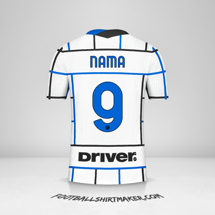 Jersey Inter 2020/21 Alternatif -  nama - 9