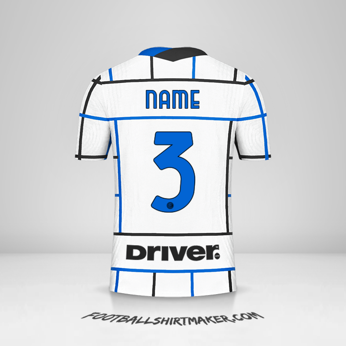 Trikot Inter 2020/21 Auswärts -  name - 3