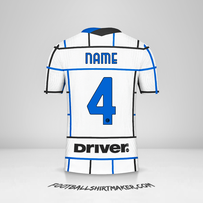 Trikot Inter 2020/21 Auswärts -  name - 4
