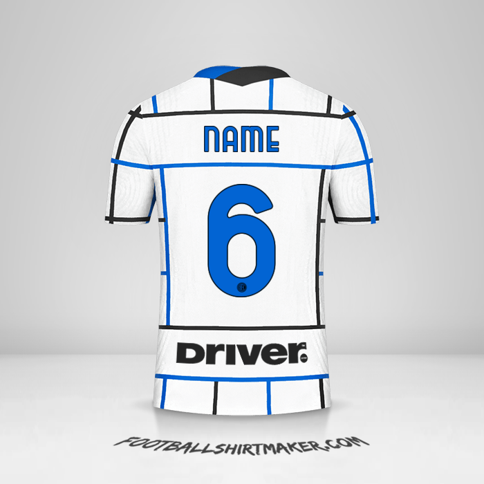 Shirt Inter 2020/21 Away -  name - 6