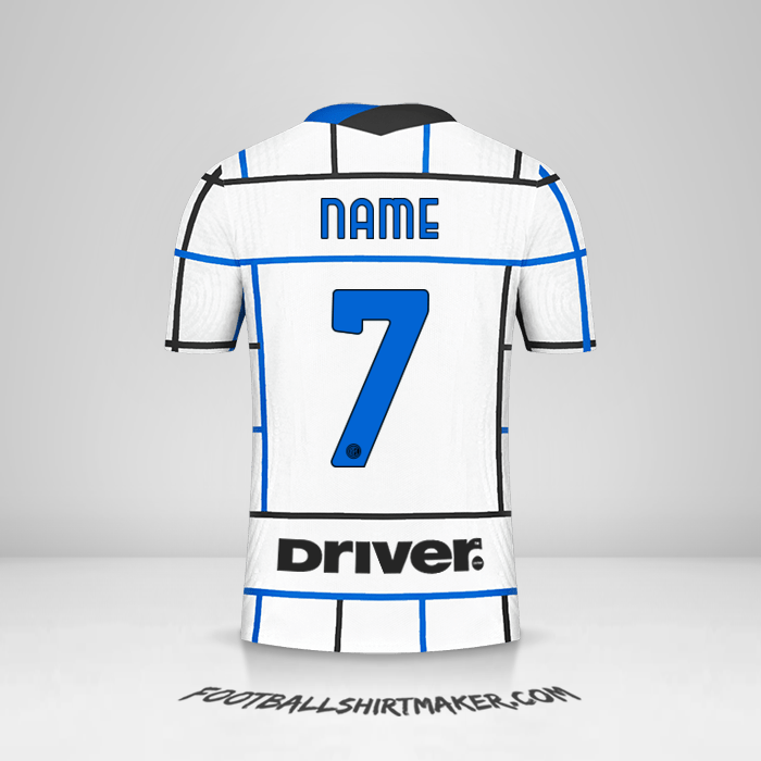 Shirt Inter 2020/21 Away -  name - 7