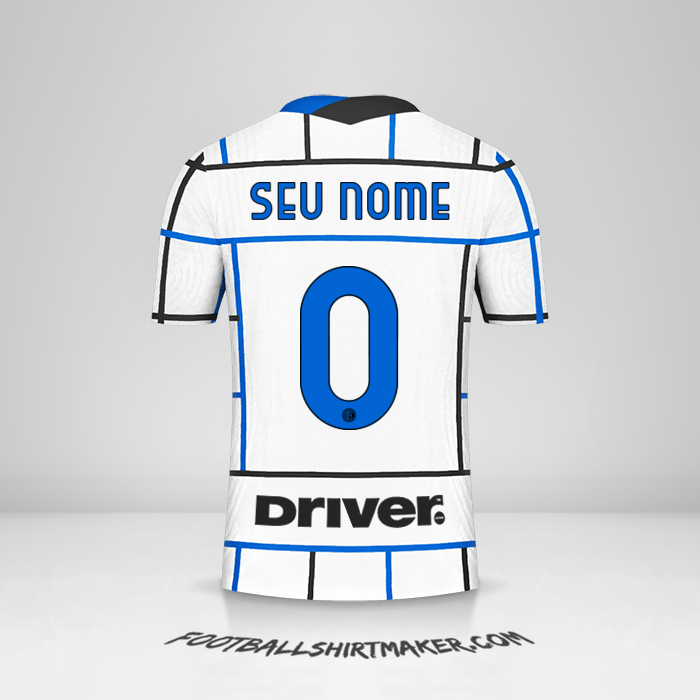 Camisa Inter 2020/21 II -  seu nome - 0