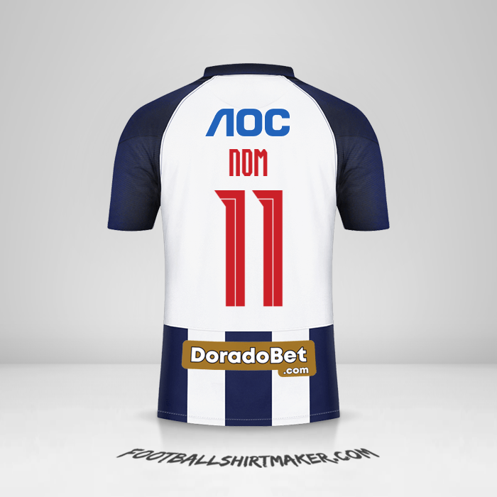 Maillot Club Alianza Lima 2021 -  nom - 11