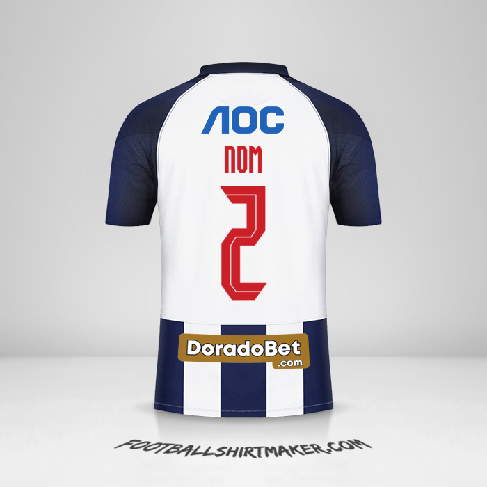 Maillot Club Alianza Lima 2021 -  nom - 2
