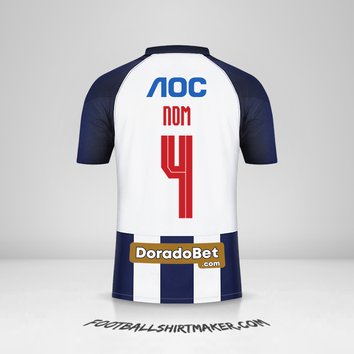 Maillot Club Alianza Lima 2021 -  nom - 4