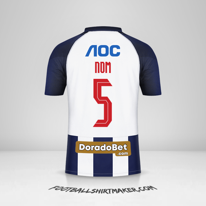 Maillot Club Alianza Lima 2021 -  nom - 5