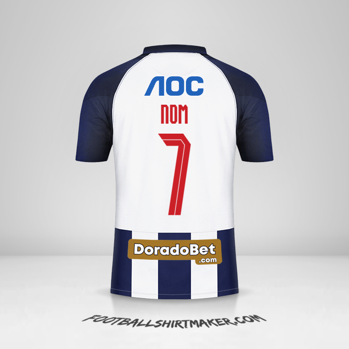 Maillot Club Alianza Lima 2021 -  nom - 7