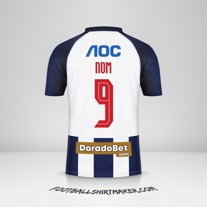 Maillot Club Alianza Lima 2021 -  nom - 9