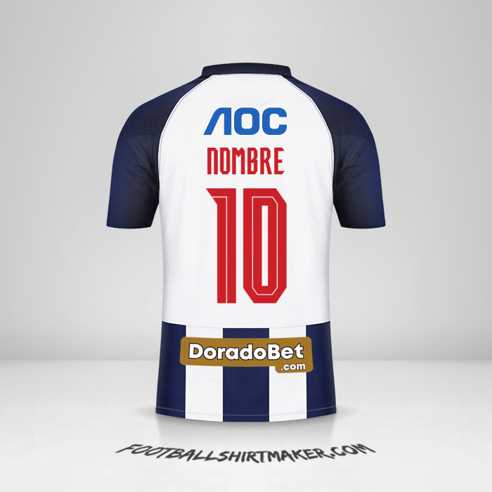Camiseta Club Alianza Lima 2021 -  nombre - 10