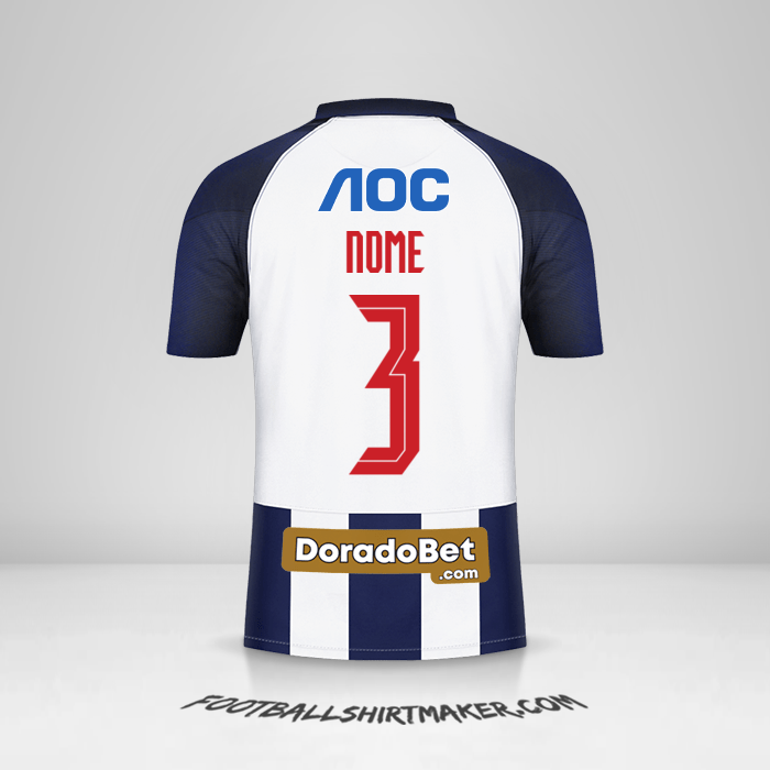 Camisola Club Alianza Lima 2021 -  nome - 3