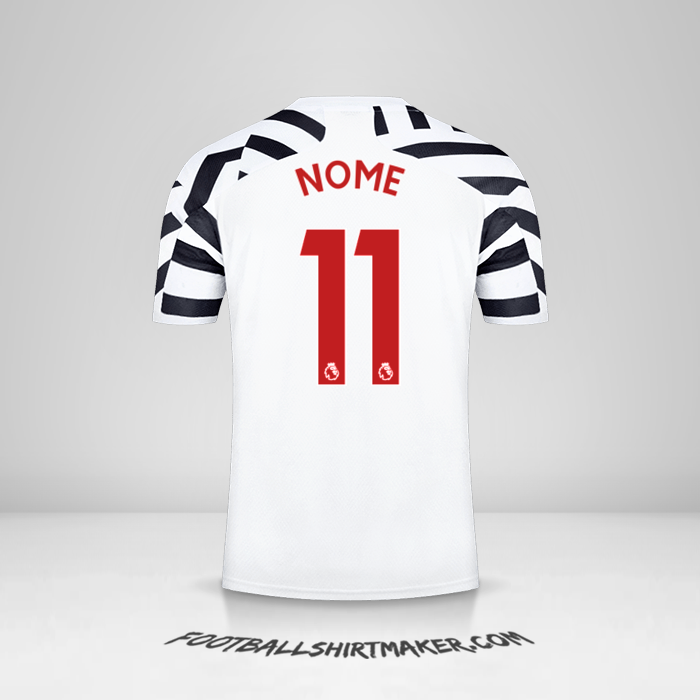 Maglia Manchester United 2020/21 Terza -  nome - 11