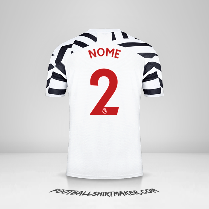 Maglia Manchester United 2020/21 Terza -  nome - 2