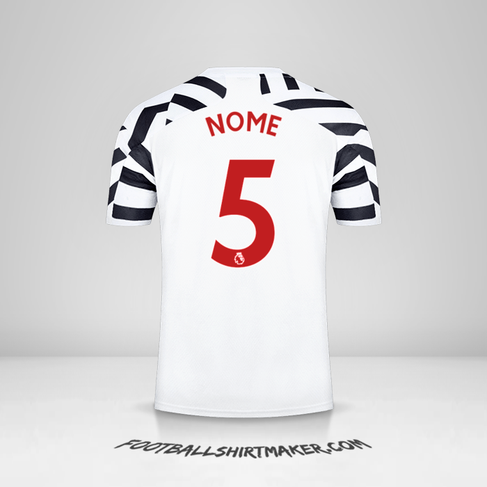 Maglia Manchester United 2020/21 Terza -  nome - 5