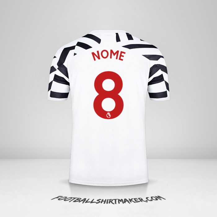 Maglia Manchester United 2020/21 Terza -  nome - 8