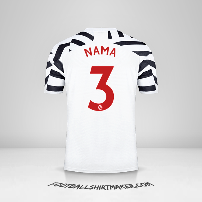 Jersey Manchester United 2020/21 Ketiga -  nama - 3