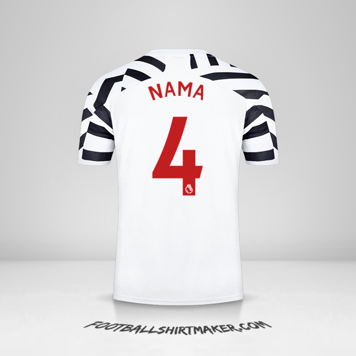 Jersey Manchester United 2020/21 Ketiga -  nama - 4