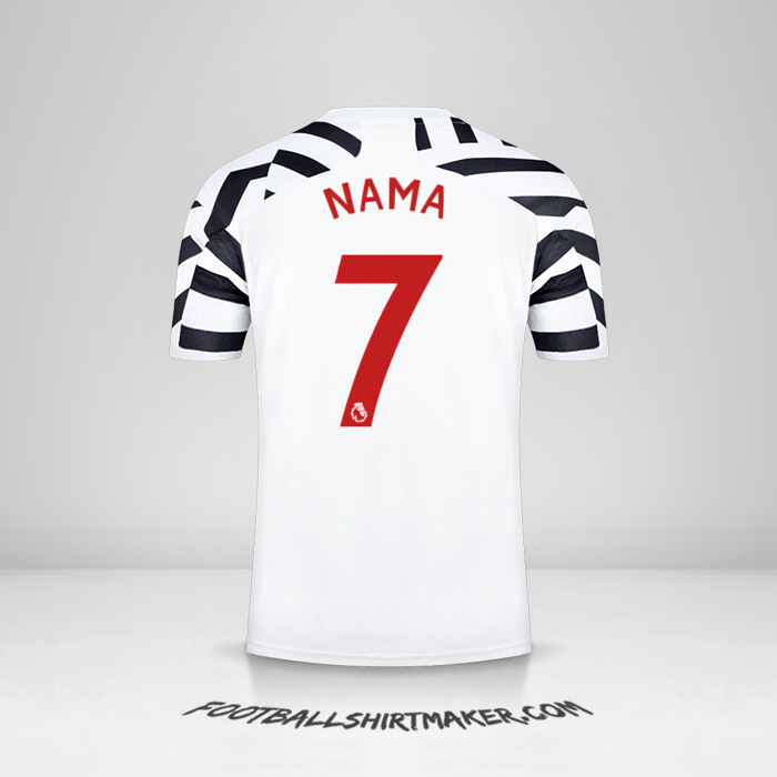 Jersey Manchester United 2020/21 Ketiga -  nama - 7