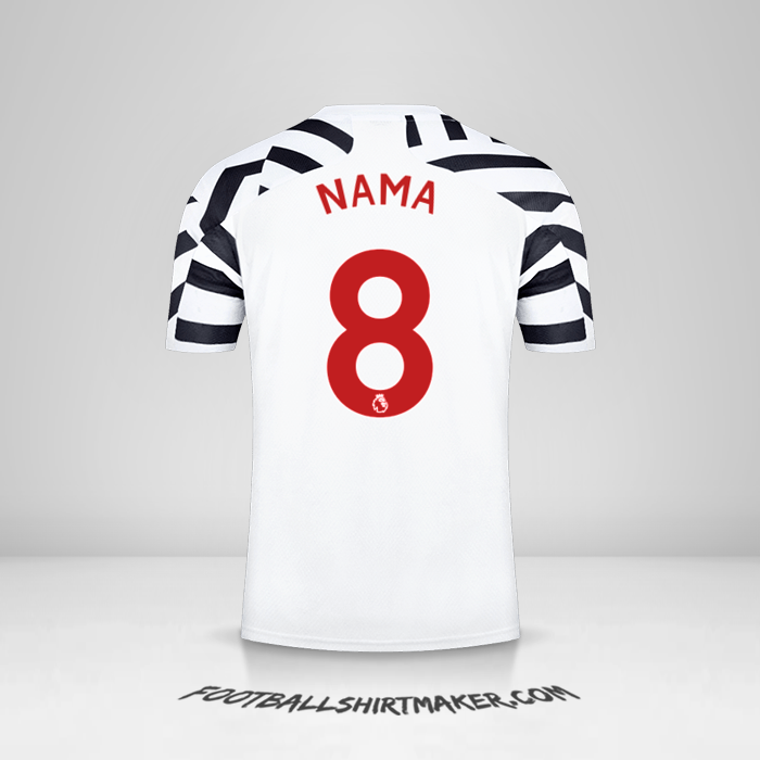 Jersey Manchester United 2020/21 Ketiga -  nama - 8
