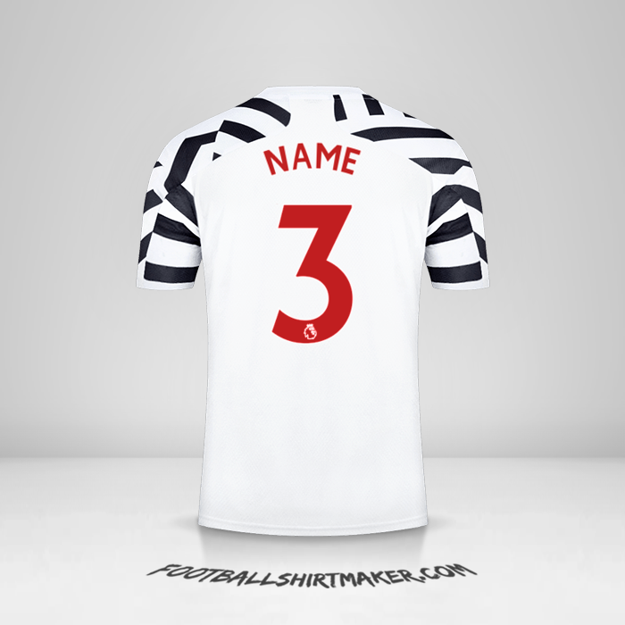 Trikot Manchester United 2020/21 Dritte -  name - 3
