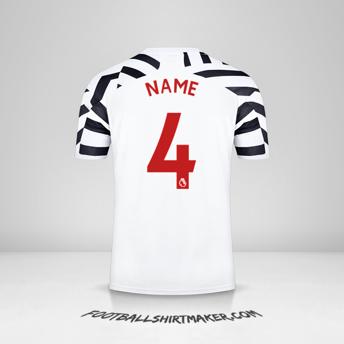 Jersey Manchester United 2020/21 Third -  name - 4