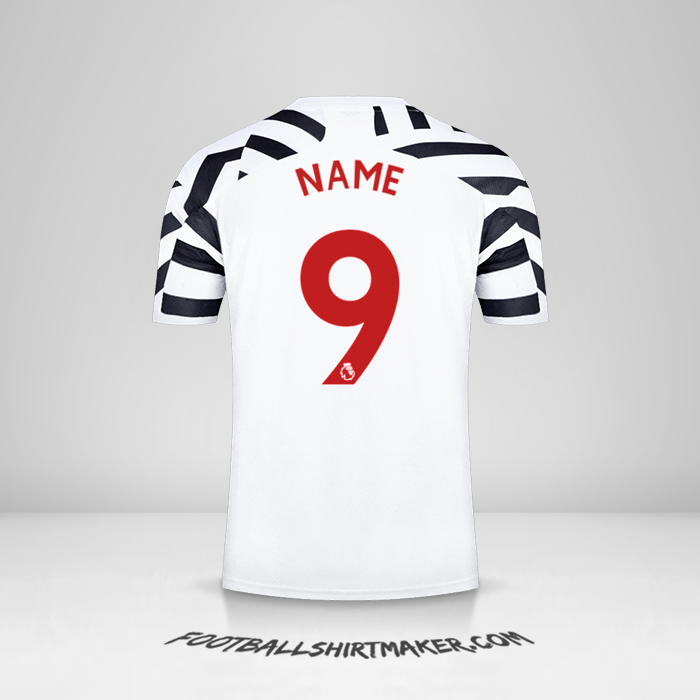 Trikot Manchester United 2020/21 Dritte -  name - 9