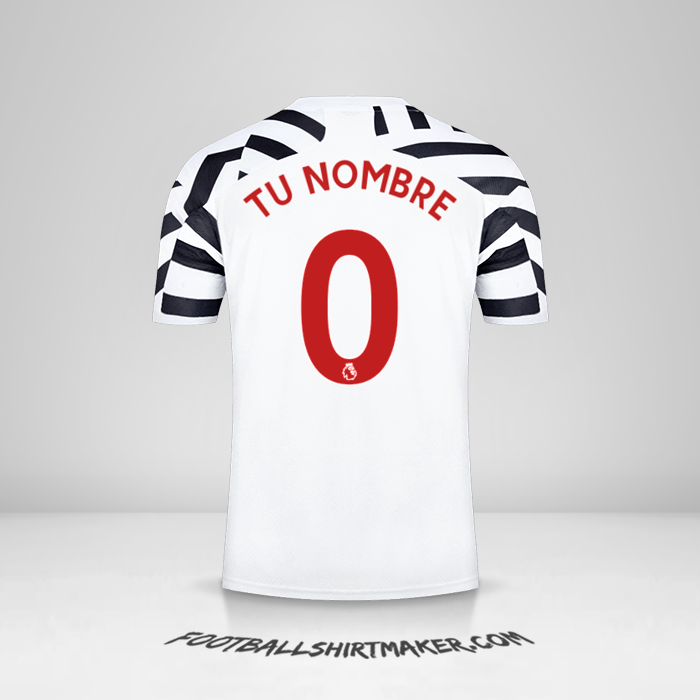 Camiseta Manchester United 2020/21 III -  tu nombre - 0