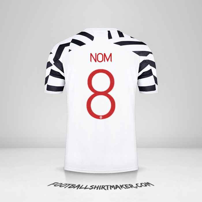 Maillot Manchester United Cup 2020/21 Troisième -  nom - 8