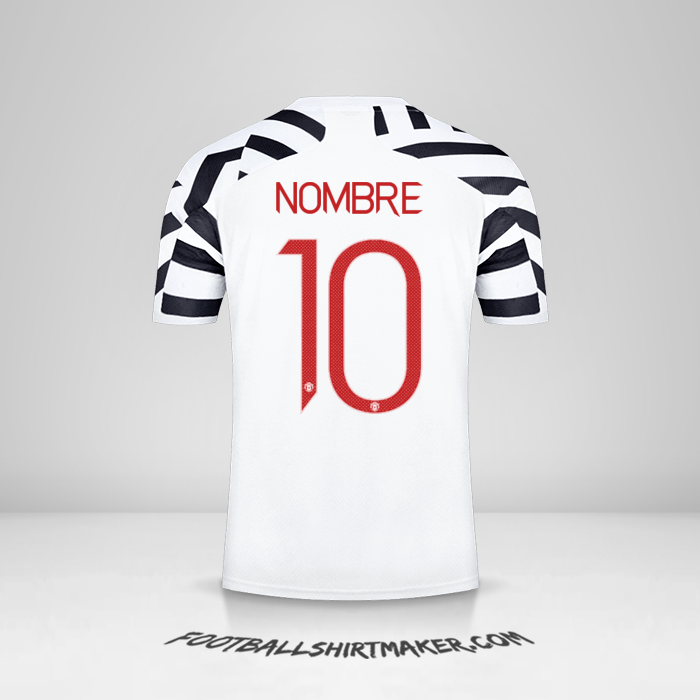 Jersey Manchester United Cup 2020/21 Tercera -  nombre - 10