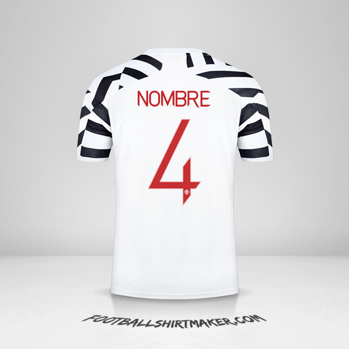 Jersey Manchester United Cup 2020/21 Tercera -  nombre - 4