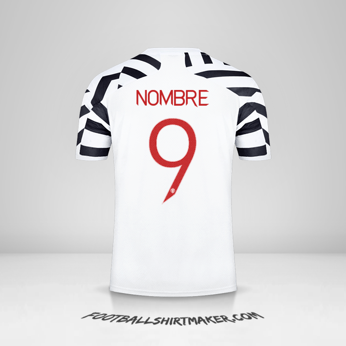 Jersey Manchester United Cup 2020/21 Tercera -  nombre - 9