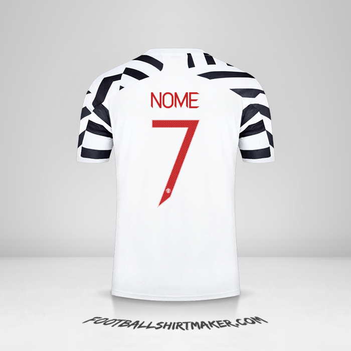 Maglia Manchester United Cup 2020/21 Terza -  nome - 7