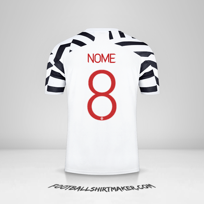 Camisa Manchester United Cup 2020/21 Terceira -  nome - 8