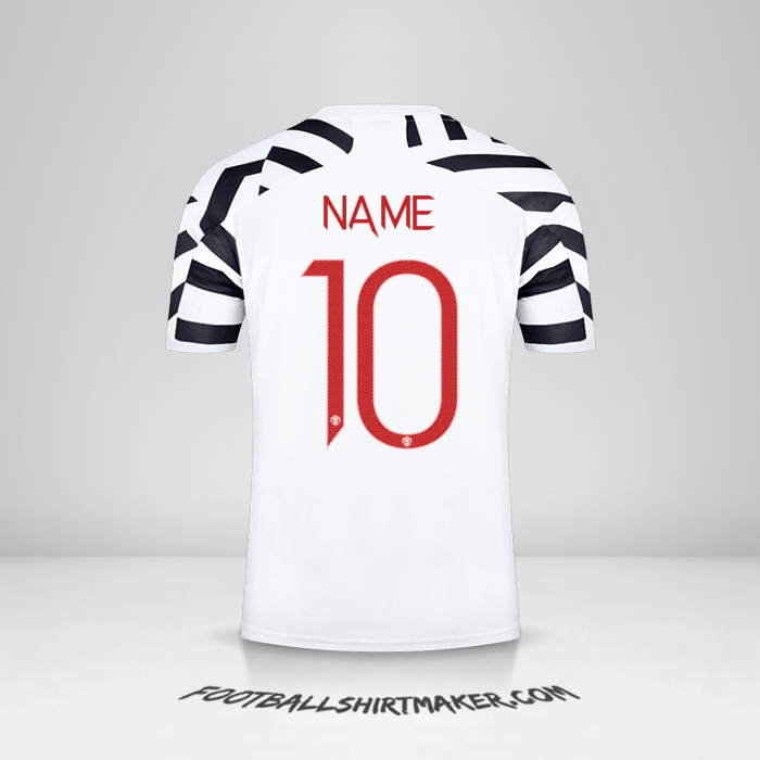 Shirt Manchester United Cup 2020/21 Third -  name - 10