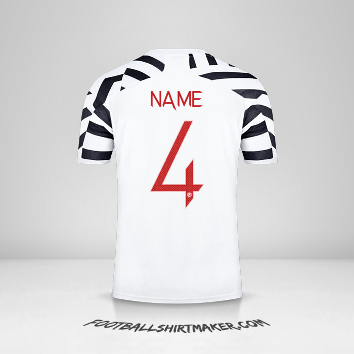 Shirt Manchester United Cup 2020/21 Third -  name - 4