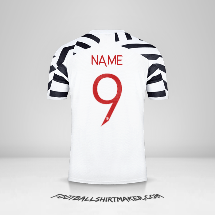 Shirt Manchester United Cup 2020/21 Third -  name - 9