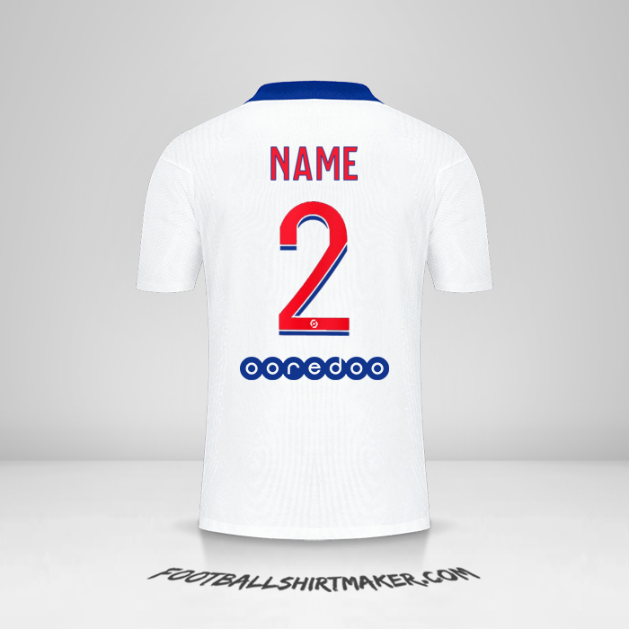 Shirt Paris Saint Germain 2020/21 Away -  name - 2