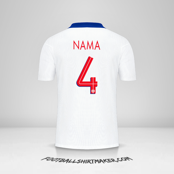 Jersey Paris Saint Germain Cup 2020/21 Alternatif -  nama - 4