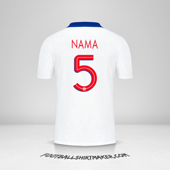 Jersey Paris Saint Germain Cup 2020/21 Alternatif -  nama - 5